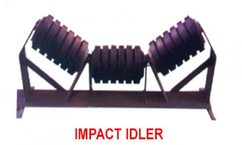 پایه رولیک Impact Idler شرکت اجزا صنعت سپاهان